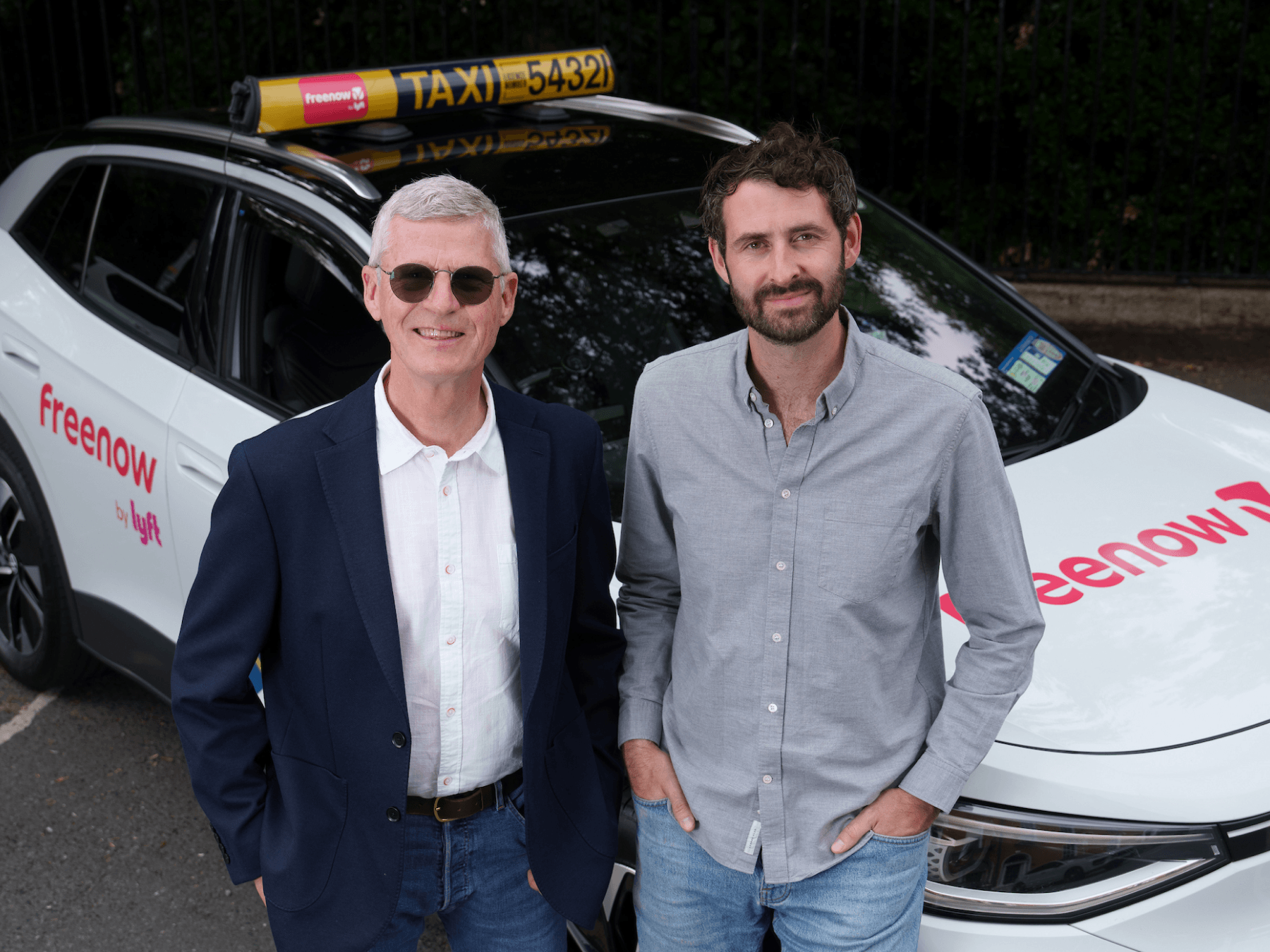 Lyft brings more drivers and shorter wait times to Irish passengers through Lynk and Swift acquisitions - Freenow by Lyft General Manager for UK and Ireland Danny O'Gorman and Lynk CEO Noel Ebbs.