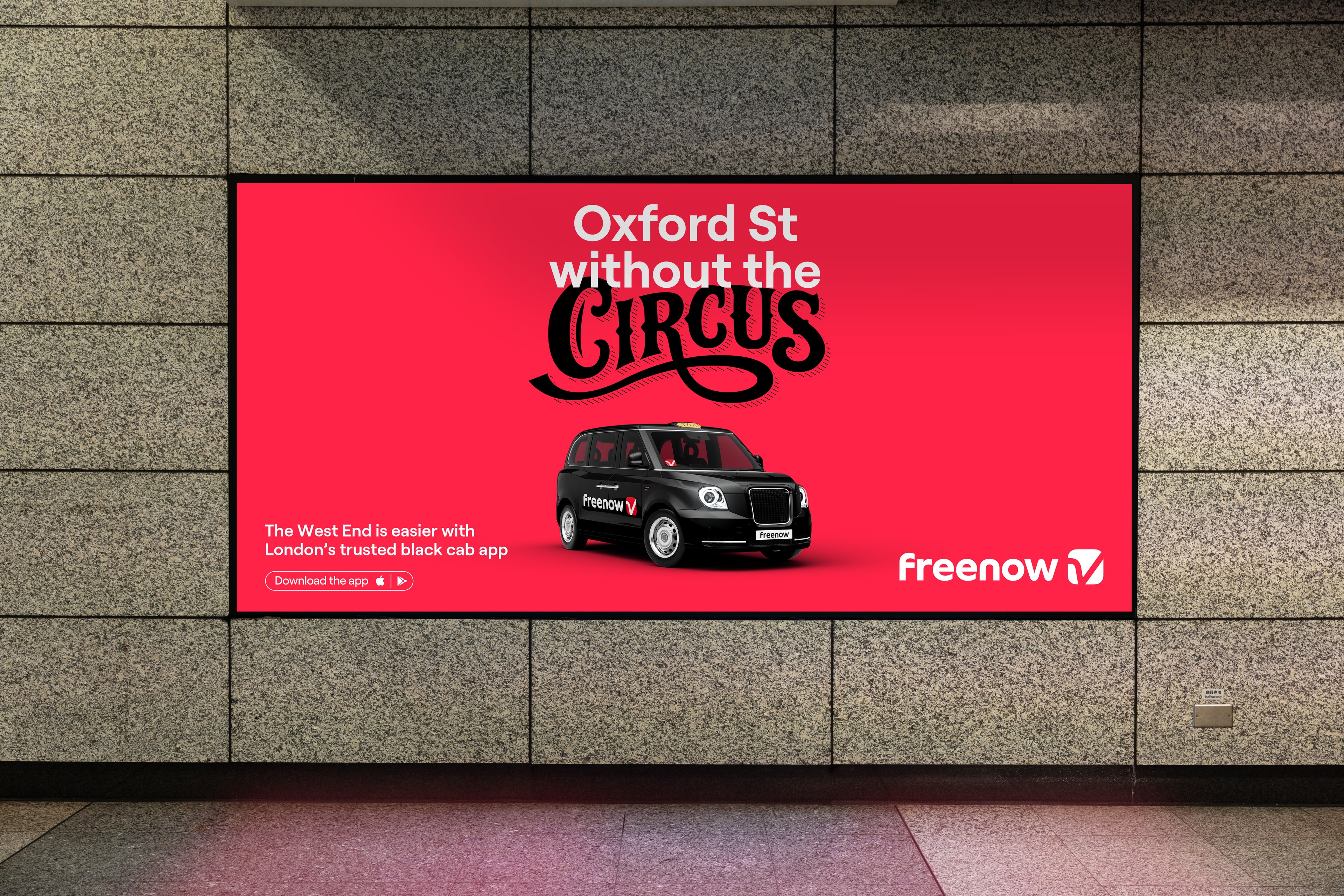 Freenow by Lyft new campaign